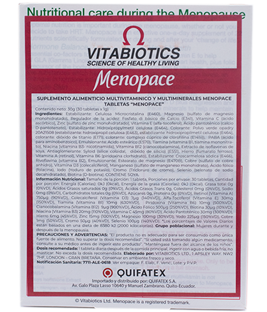 MENOPACE ORIGINAL TABx30