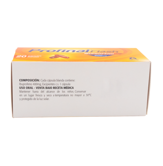 PROFINAL FLASH CAP-BLANx400MGx20