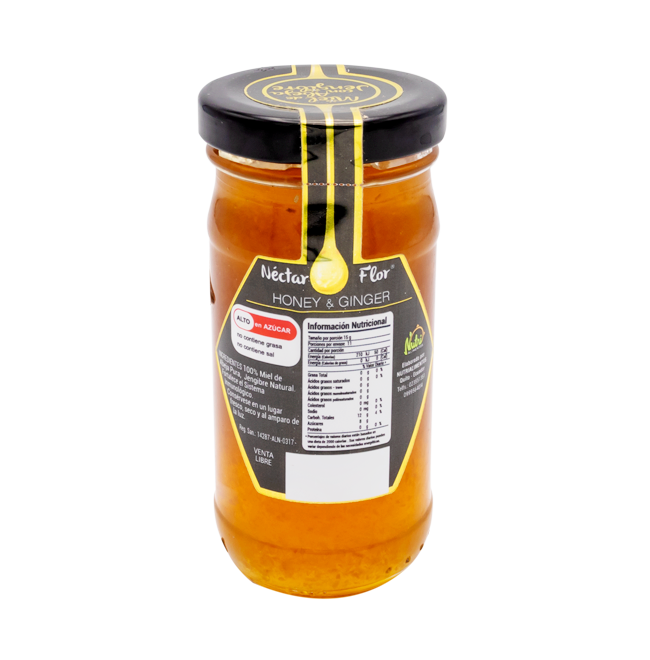 MIEL ABEJA NECTAR FLOR C-JENGIBRE FCOx170GR