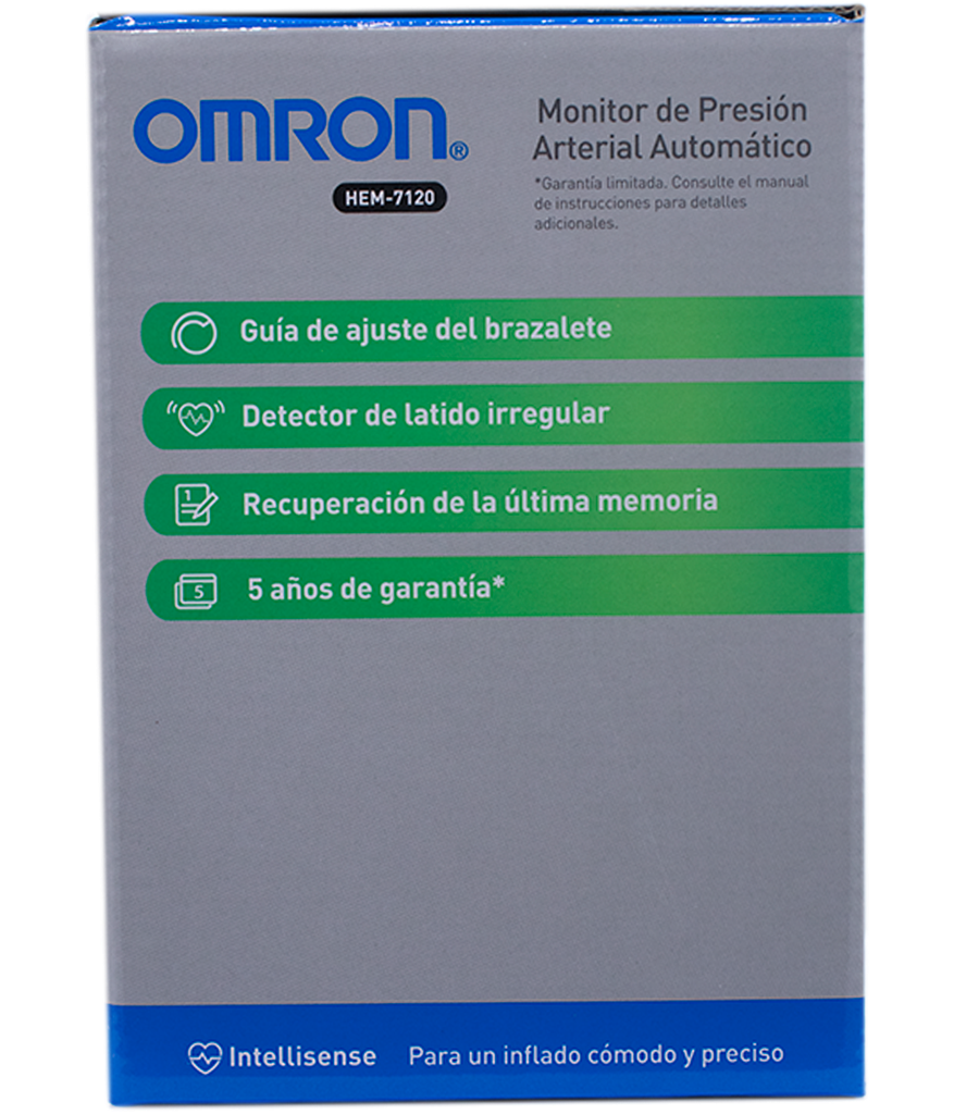 MONITOR OMRON PRESION BRAZO HEM-7120