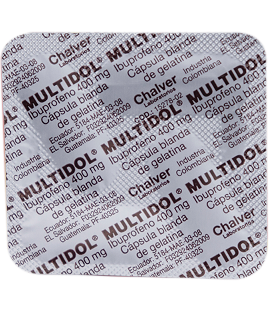 MULTIDOL CAP-BLANx400MGx4