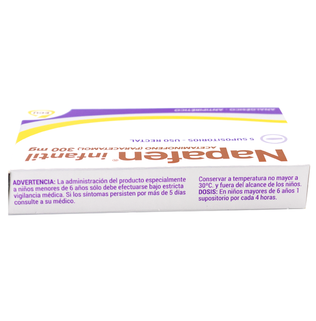 NAPAFEN INFANTIL SUPx300MGx5