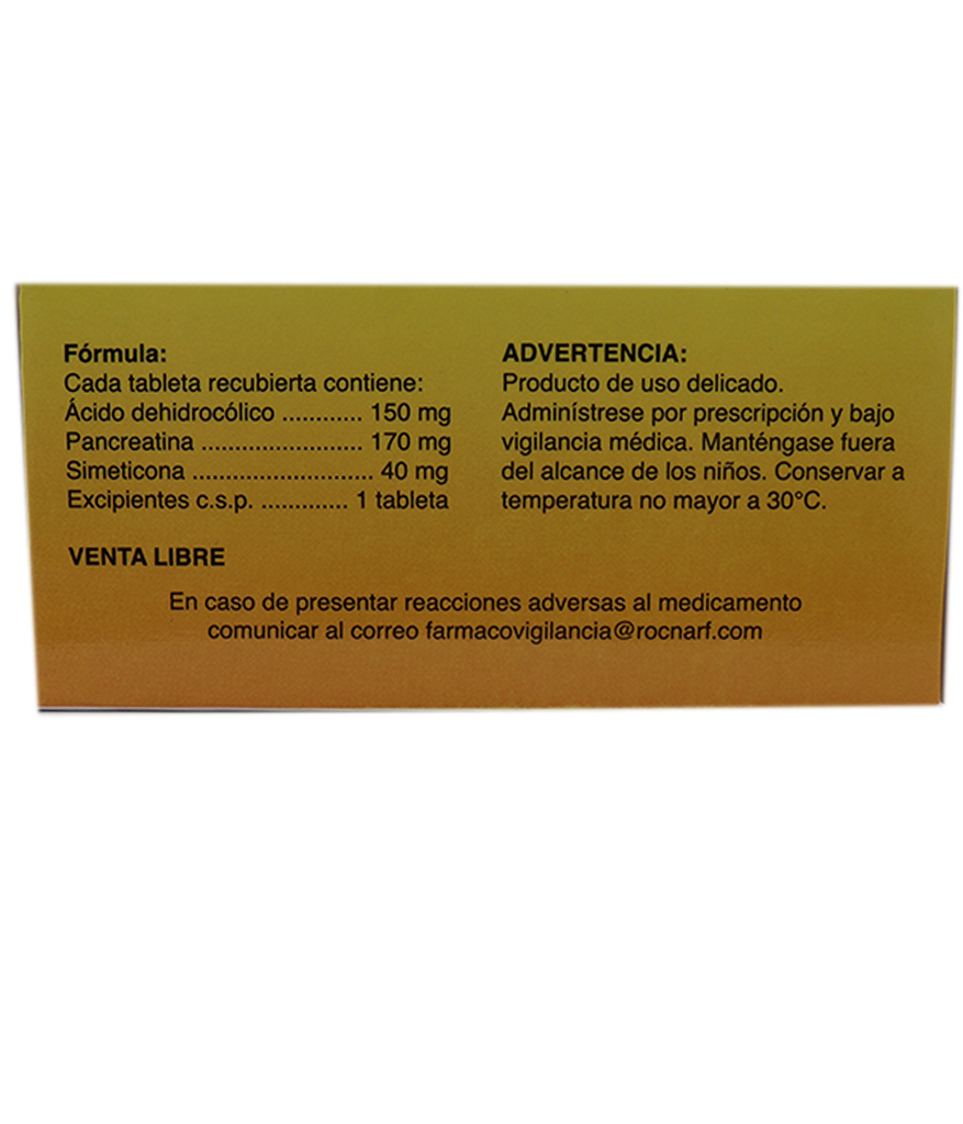 BILIDREN ENZIMATICO TABx170/40/150MGx30