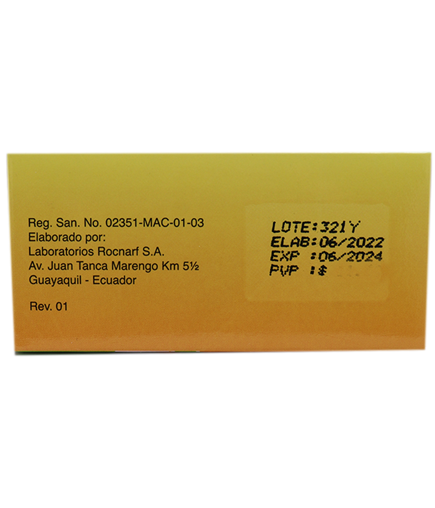 BILIDREN ENZIMATICO TABx170/40/150MGx30