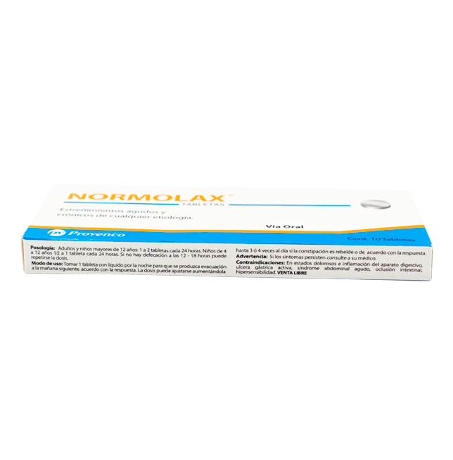 NORMOLAX TABx5MGx10