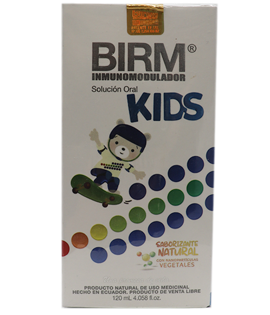 BIRM KIDS SOL-ORALx100MG/5MLx120ML