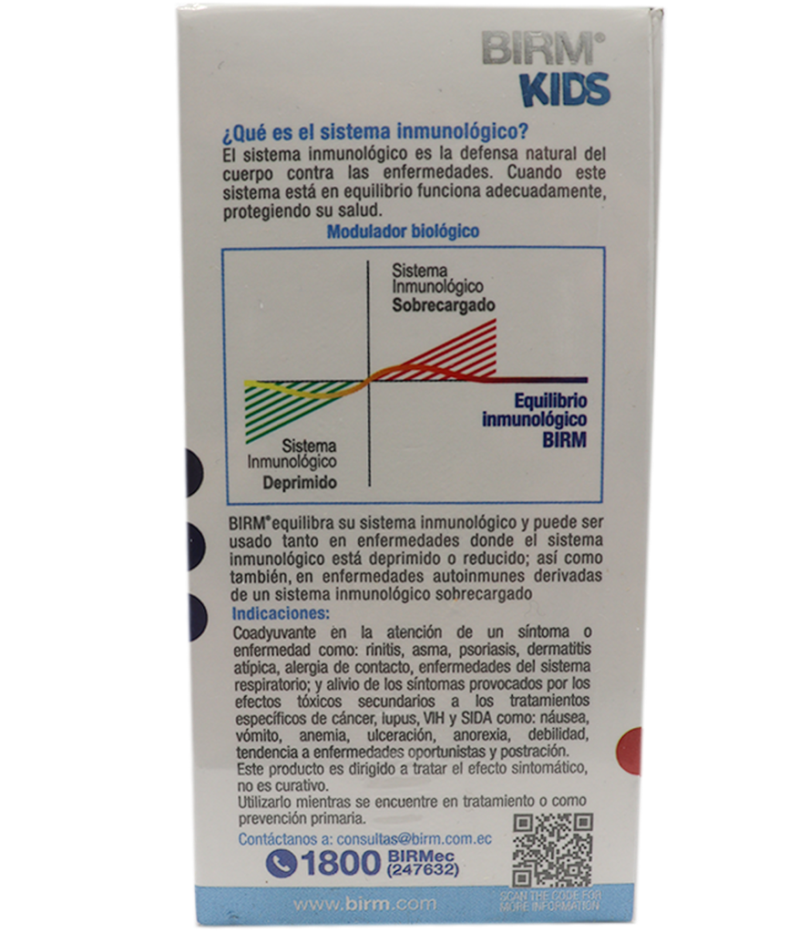 BIRM KIDS SOL-ORALx100MG/5MLx120ML