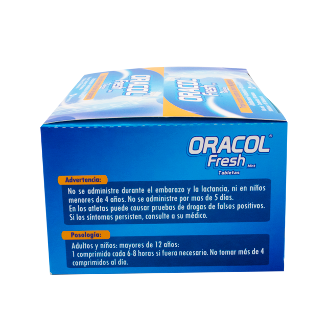 ORACOL FRESH TABx5/15/1MGx100