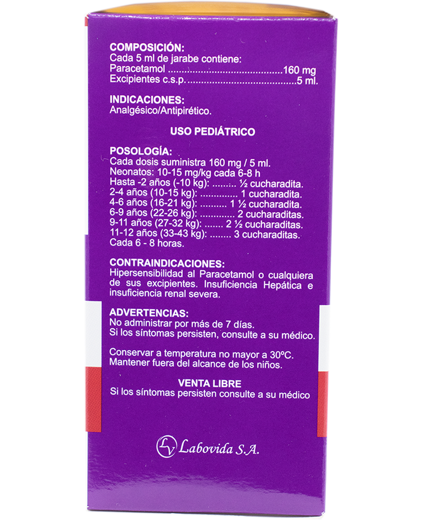 PARACETAMOL JBEx160MG/5MLx120MLTOFG