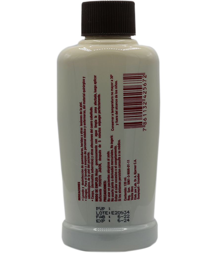 POVIDYN JAB-LIQ EMUL-TOPx7500MGx120ML
