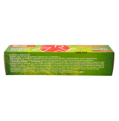 PIROXICAM GEL 500MG GENFAR
