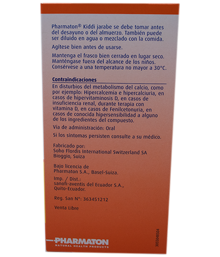 PHARMATON-KIDDI JARABE 200ML 