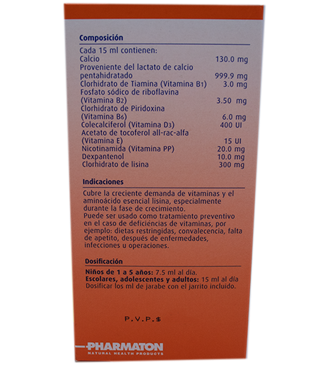 PHARMATON-KIDDI JARABE 200ML 