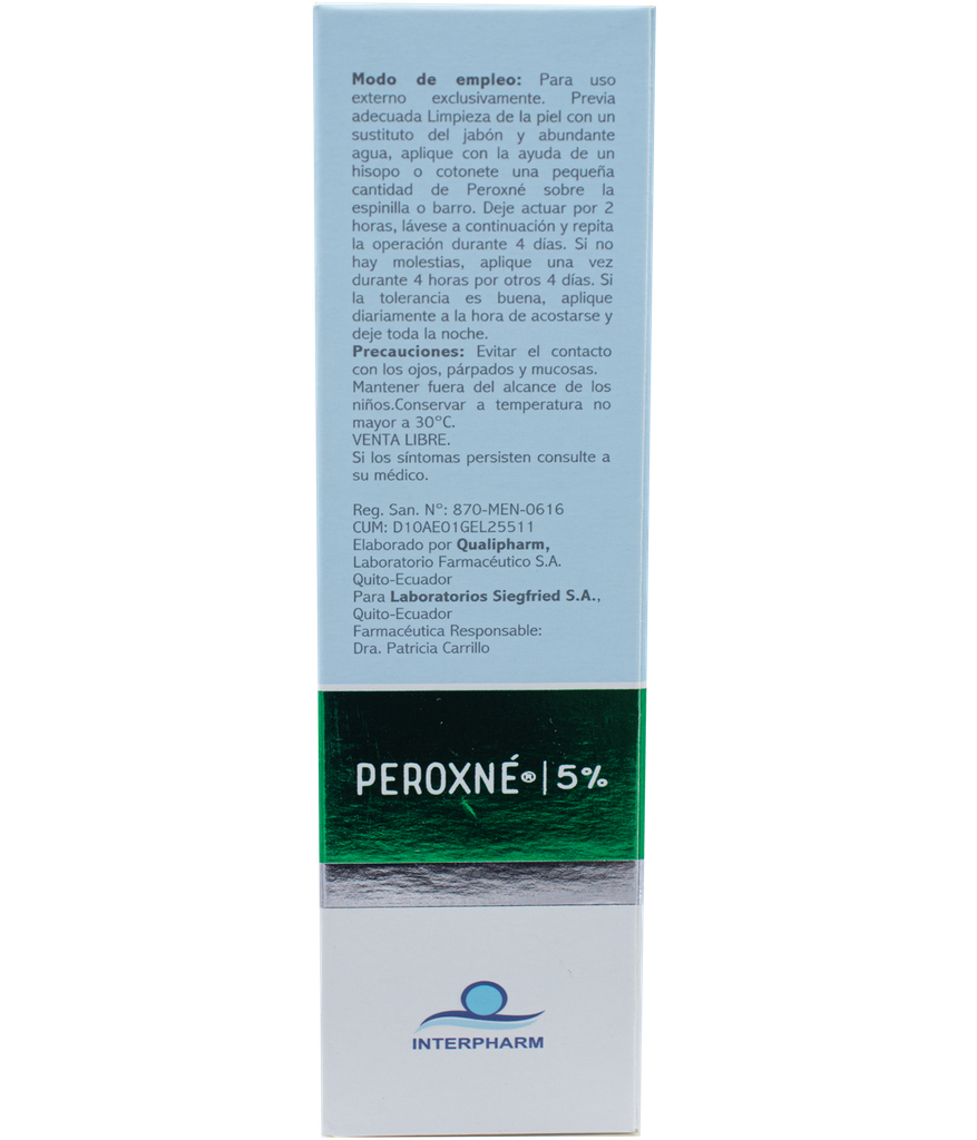 PEROXNE C-ALOE GELx5%x60GR
