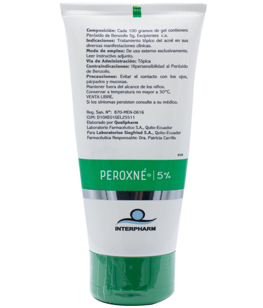 PEROXNE C-ALOE GELx5%x60GR