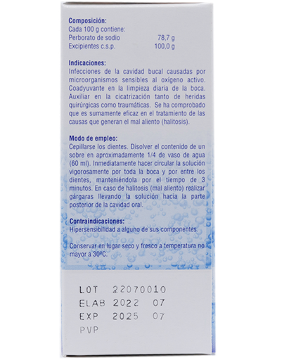 BOROSAN GRANULOS SOLUCION ORAL 78700MG