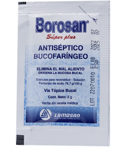 BOROSAN GRANULOS SOLUCION ORAL 78700MG