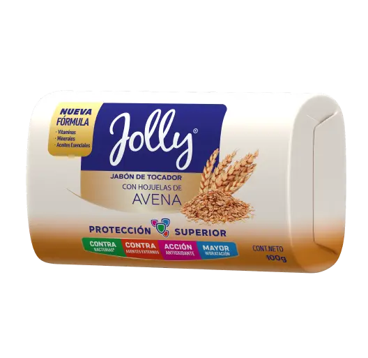 JABON JOLLY AVENA BARRAx100GRx3