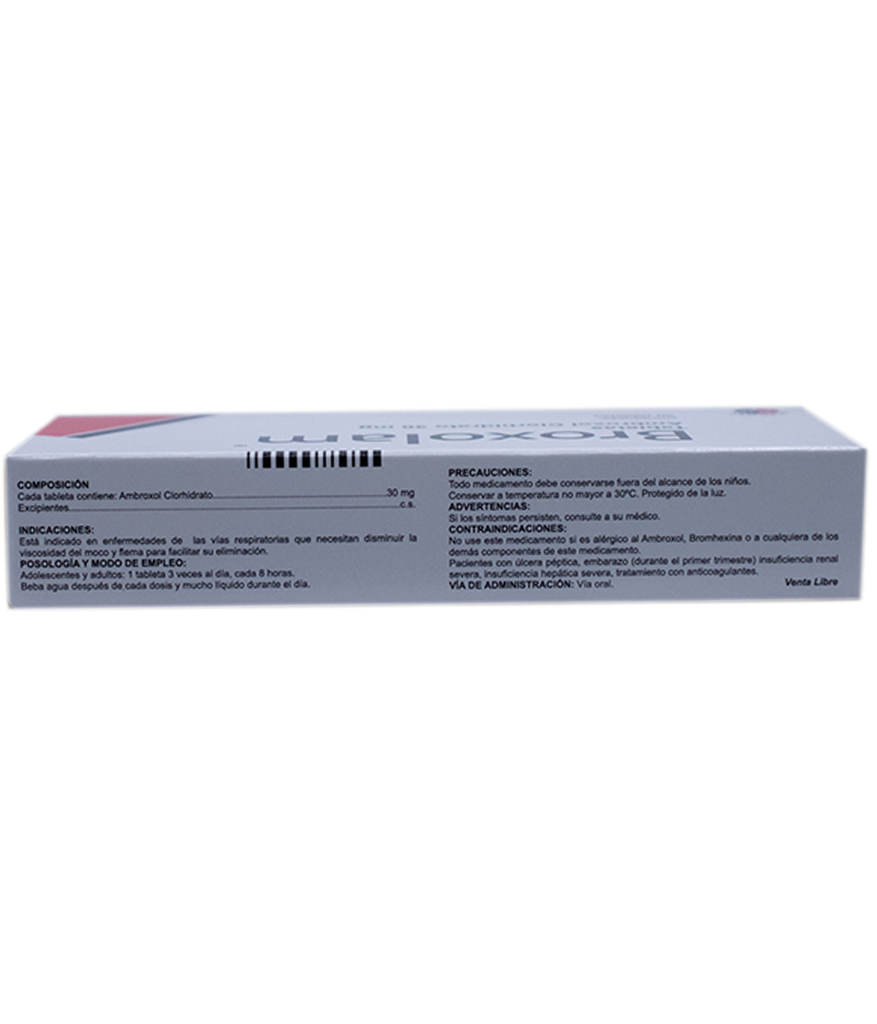 BROXOLAM TABx30MGx20