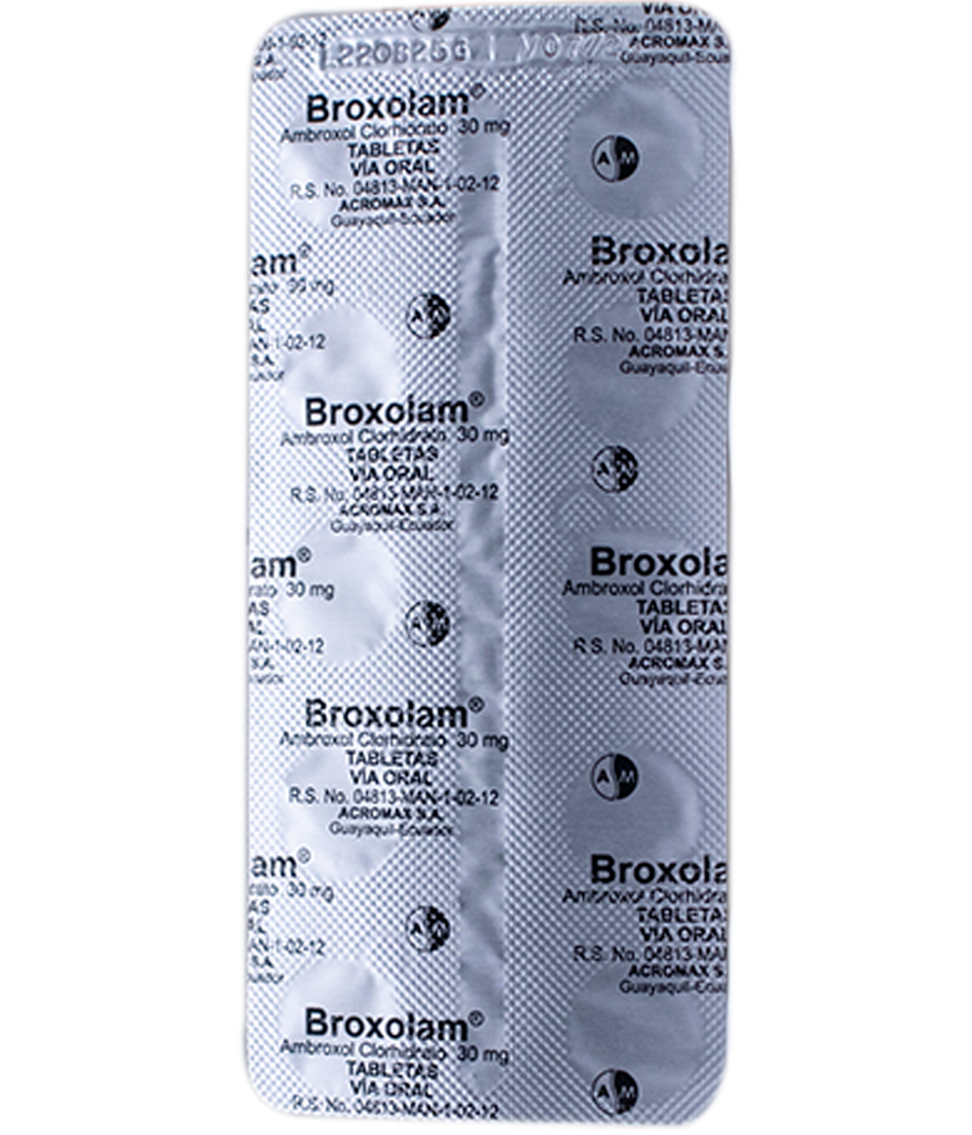 BROXOLAM TABx30MGx20