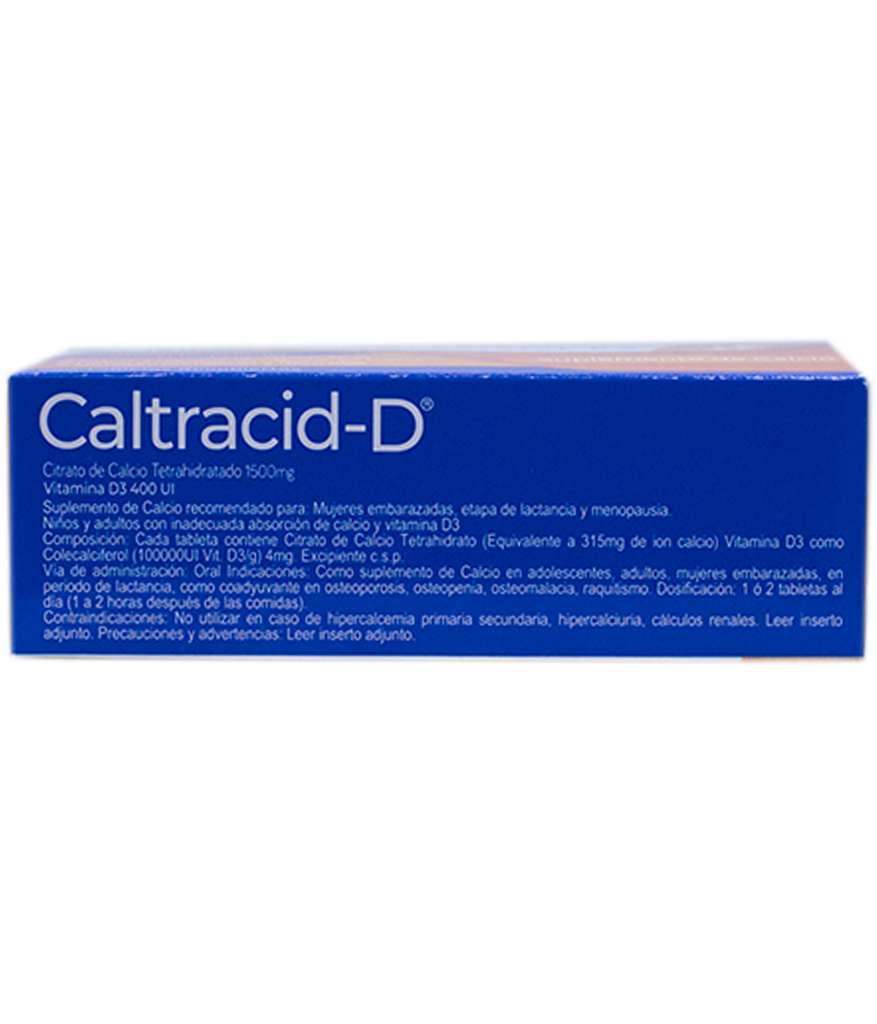 CALTRACID-D TAB-RECx1500MG/400UIx30