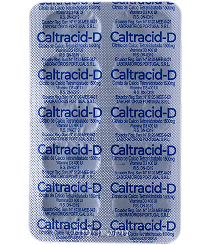 CALTRACID-D TAB-RECx1500MG/400UIx30