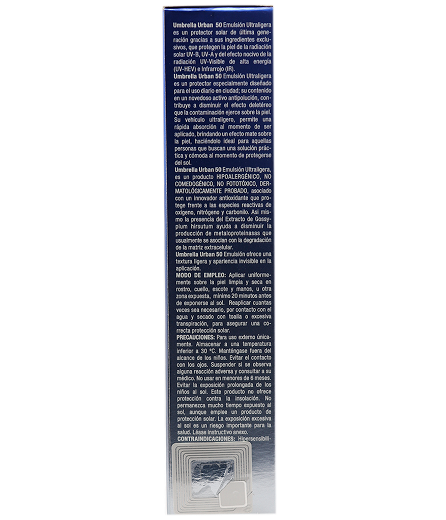 PROT-SOLAR UMBRELLA URBAN SPF50 EMULx50GR