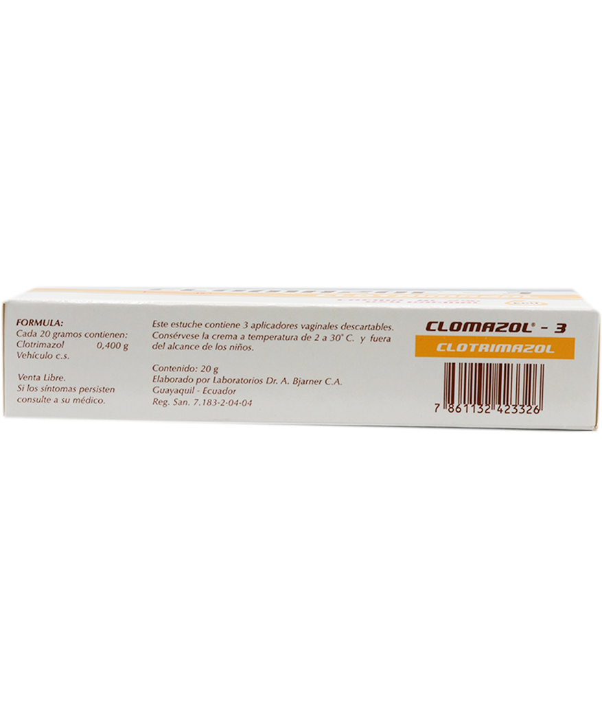 CLOMAZOL-3 CRE-VAGx2%x20GR