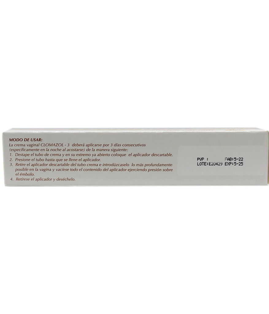 CLOMAZOL-3 CRE-VAGx2%x20GR