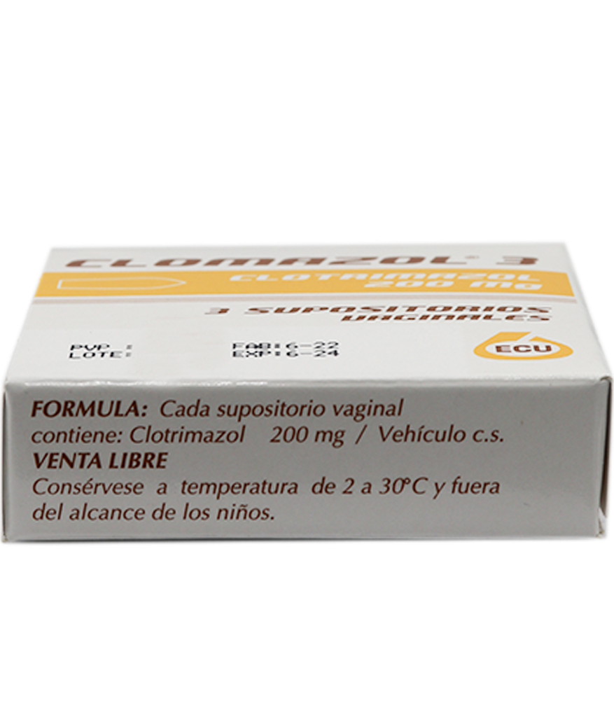 CLOMAZOL-3 OVUx200MGx3