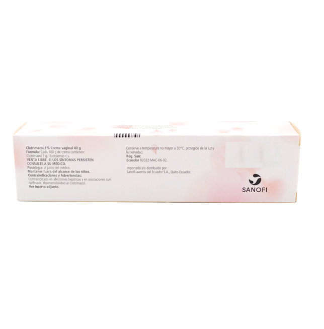 CLOTRIMAZOL CRE-VAGx1%x40GRLGENF