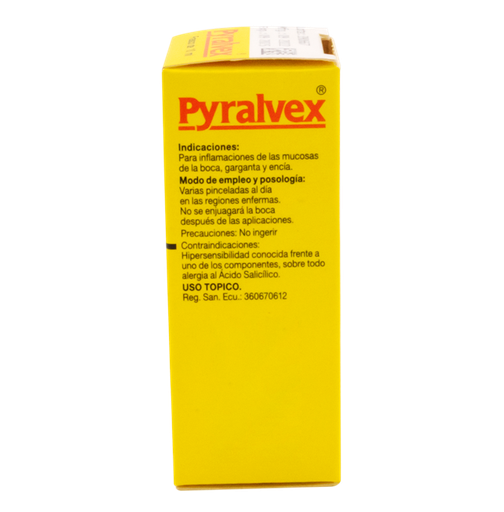 PYRALVEX SOLUCION TOPICA 10/50MG/ML 10ML 
