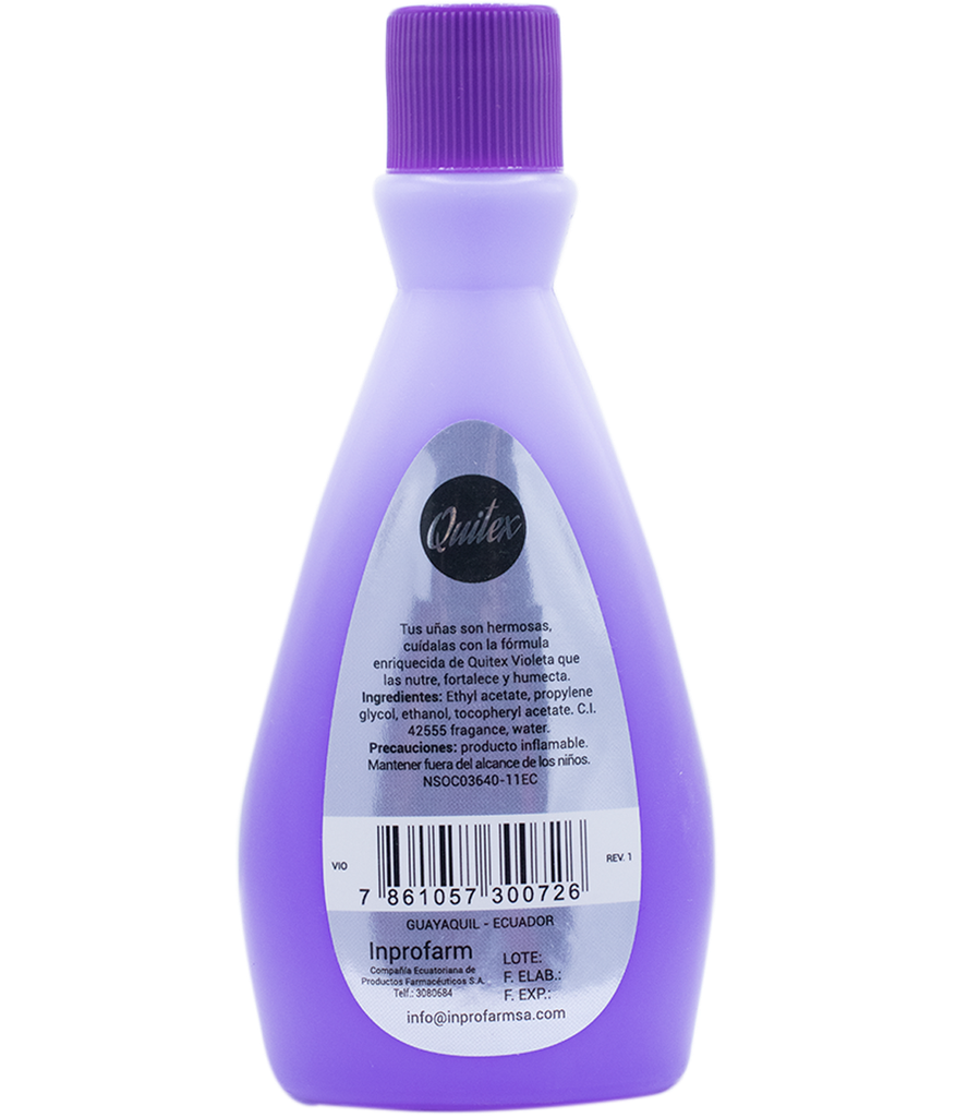 QUITA-ESM QUITEX VIOLETA FCOx120ML