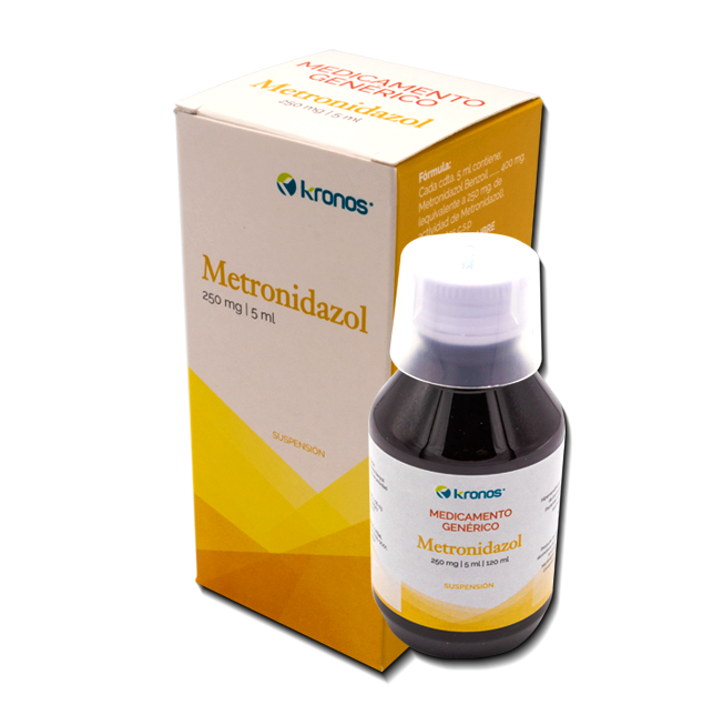 METRONIDAZOL SUS-ORALx250MG/5MLx120MLKROG