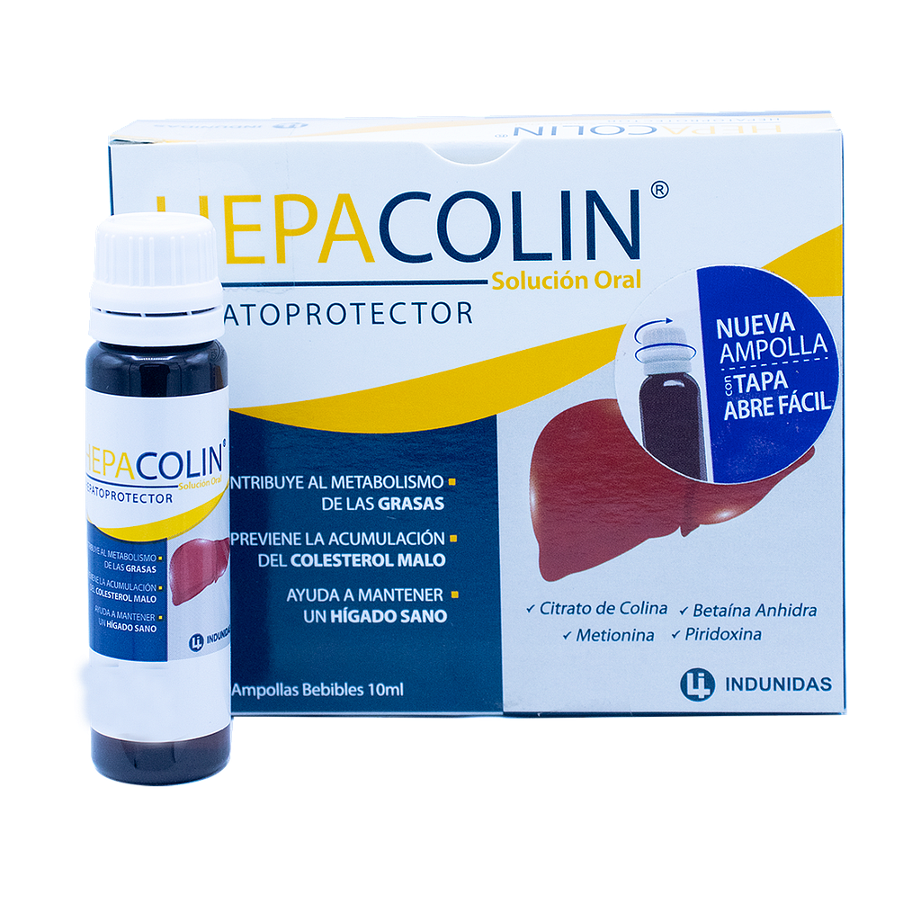 HEPACOLIN SOL-ORALx1000/100/500/10MG/10MLx5