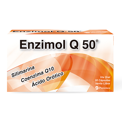 ENZIMOL Q-50 CAPx140/50/25MGx20