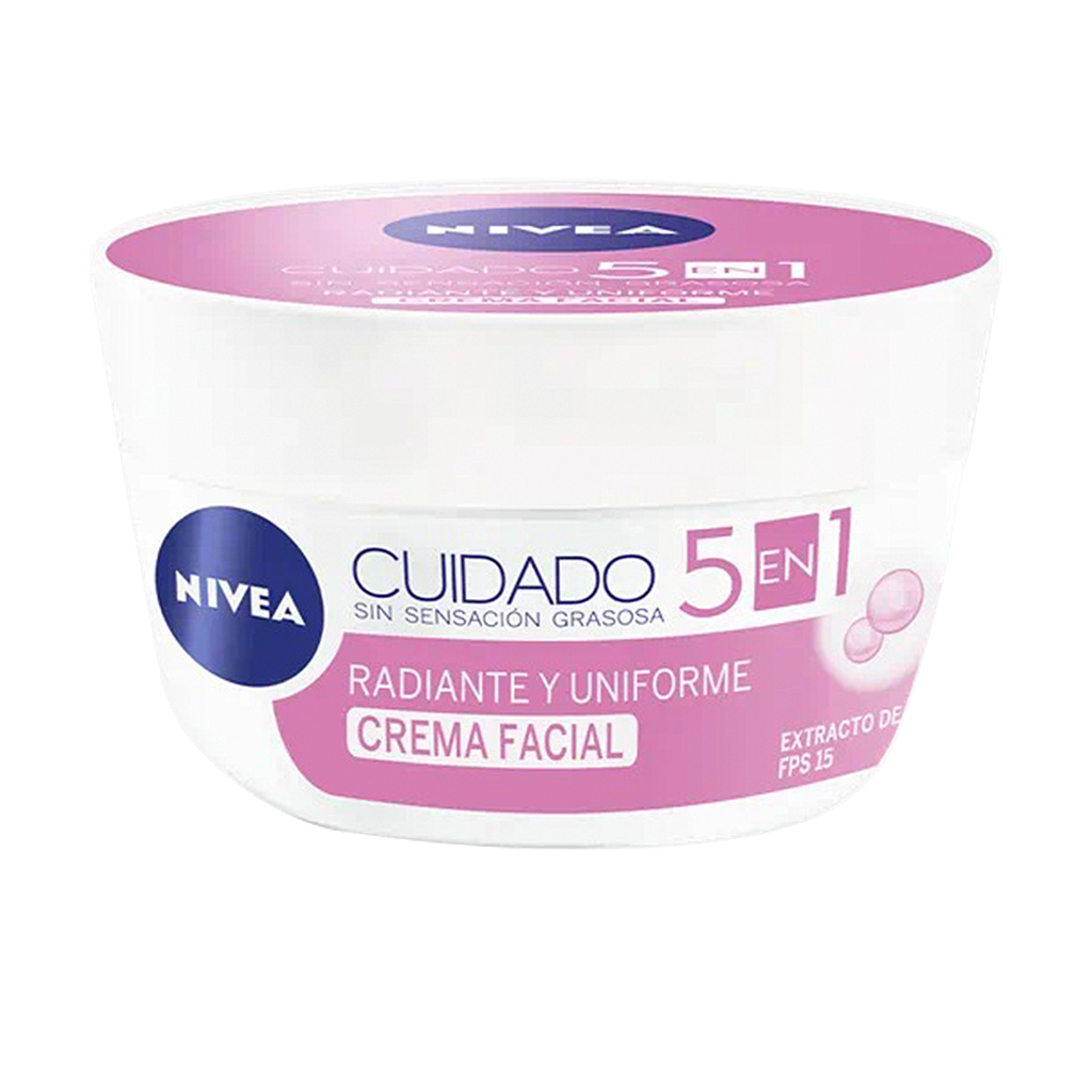 CREMA NIVEA 5EN1 ACLARADO NATURAL FPS15 FACx50ML