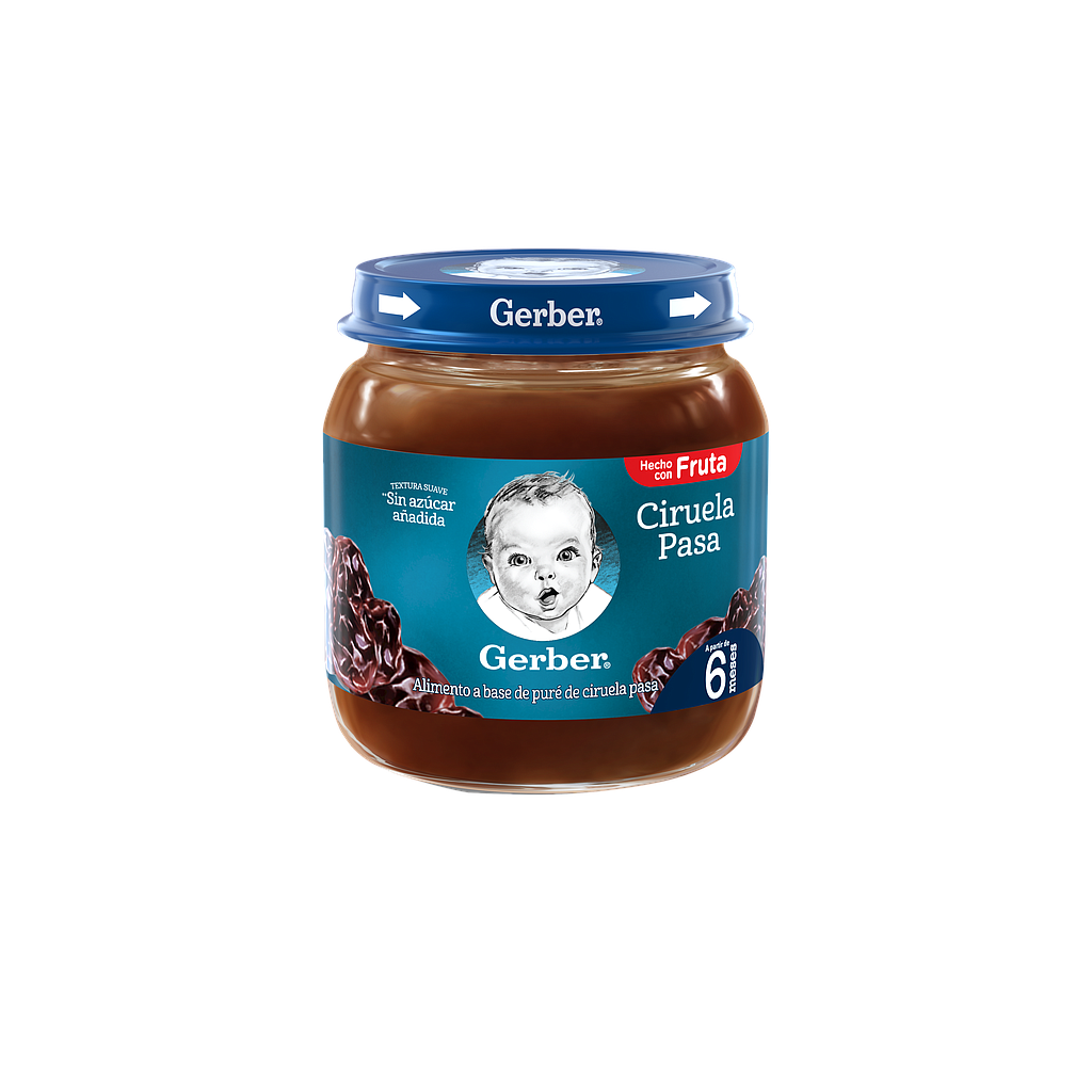 COMPOTA GERBER CIRUELA-PASA FCOx113GR