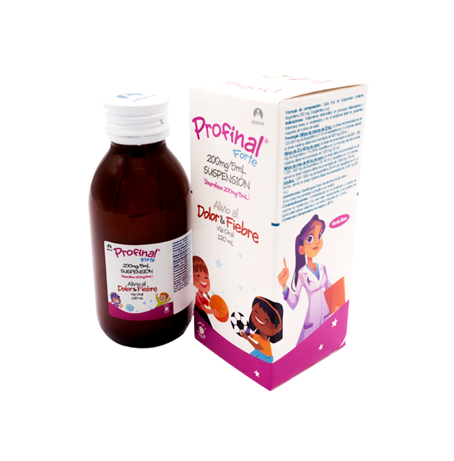 PROFINAL FORTE SUS-ORALx200MG/5MLx120ML