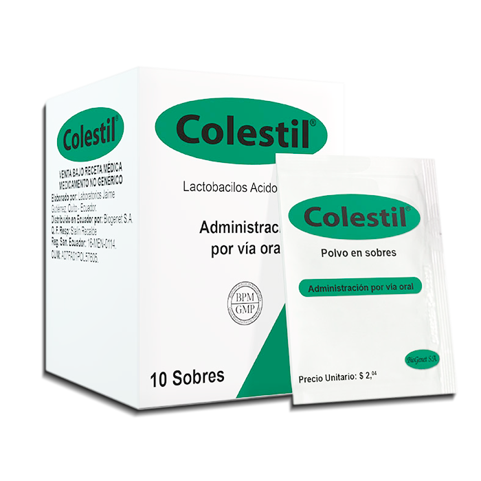 COLESTIL POL-SOL-ORALx1500/500MGx10