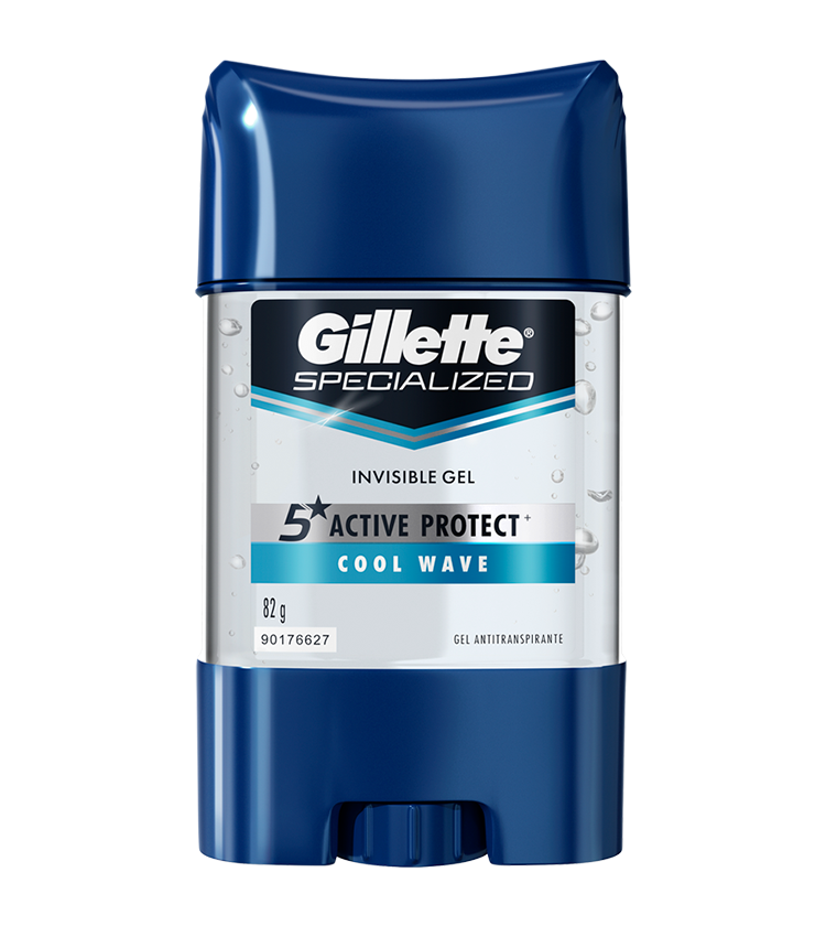 DESOD GILLETTE COOL WAVE GELx82GR