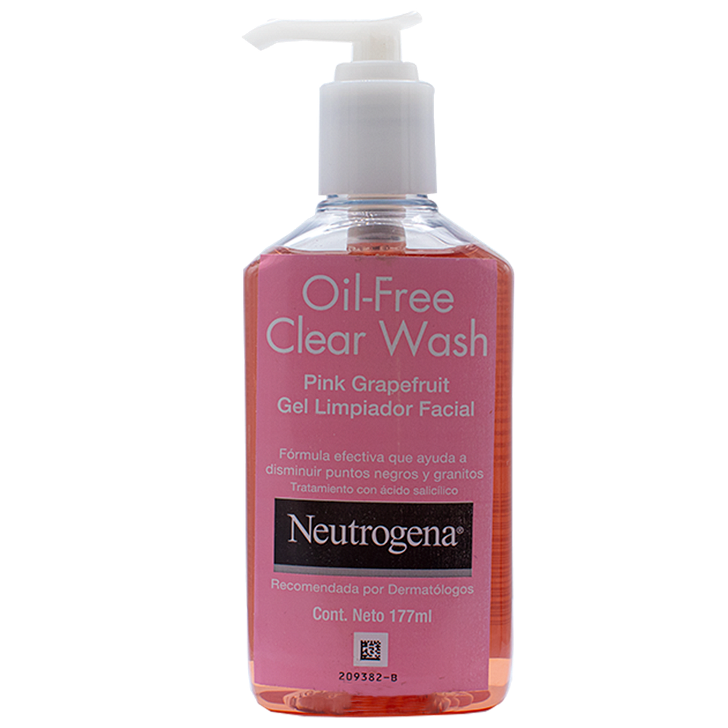 GEL NEUTROGENA PINK-GRAPEF LIMPIADOR FACx177ML