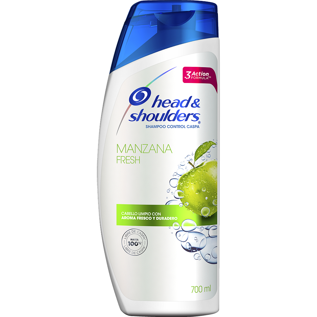 SHAMP HEAD&SH MANZANA FRESHx700ML