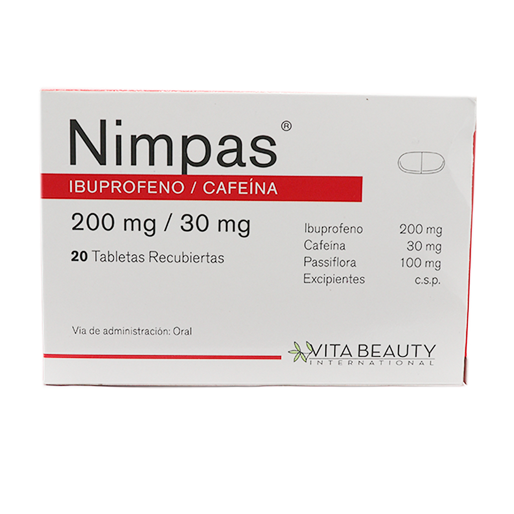 NIMPAS TAB-RECx200/30/100MGx20