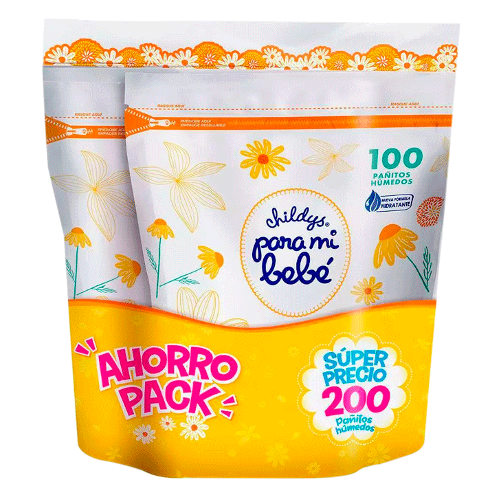 PAÑITOS PMB MANZANILLA DUOPACKx200