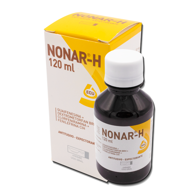 NONAR-H JBEx15/50/2/2.5MG/5MLx120ML