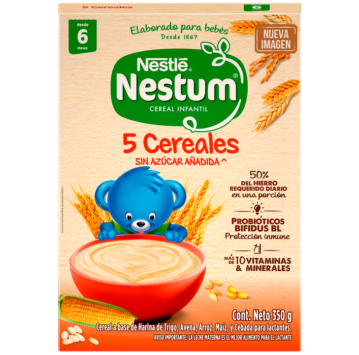 CEREAL NESTUM 5 CEREALES CAJAx350GR