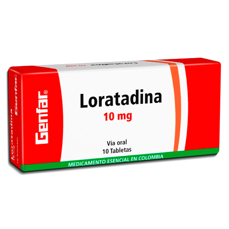 LORATADINA COMx10MGx10LGENF