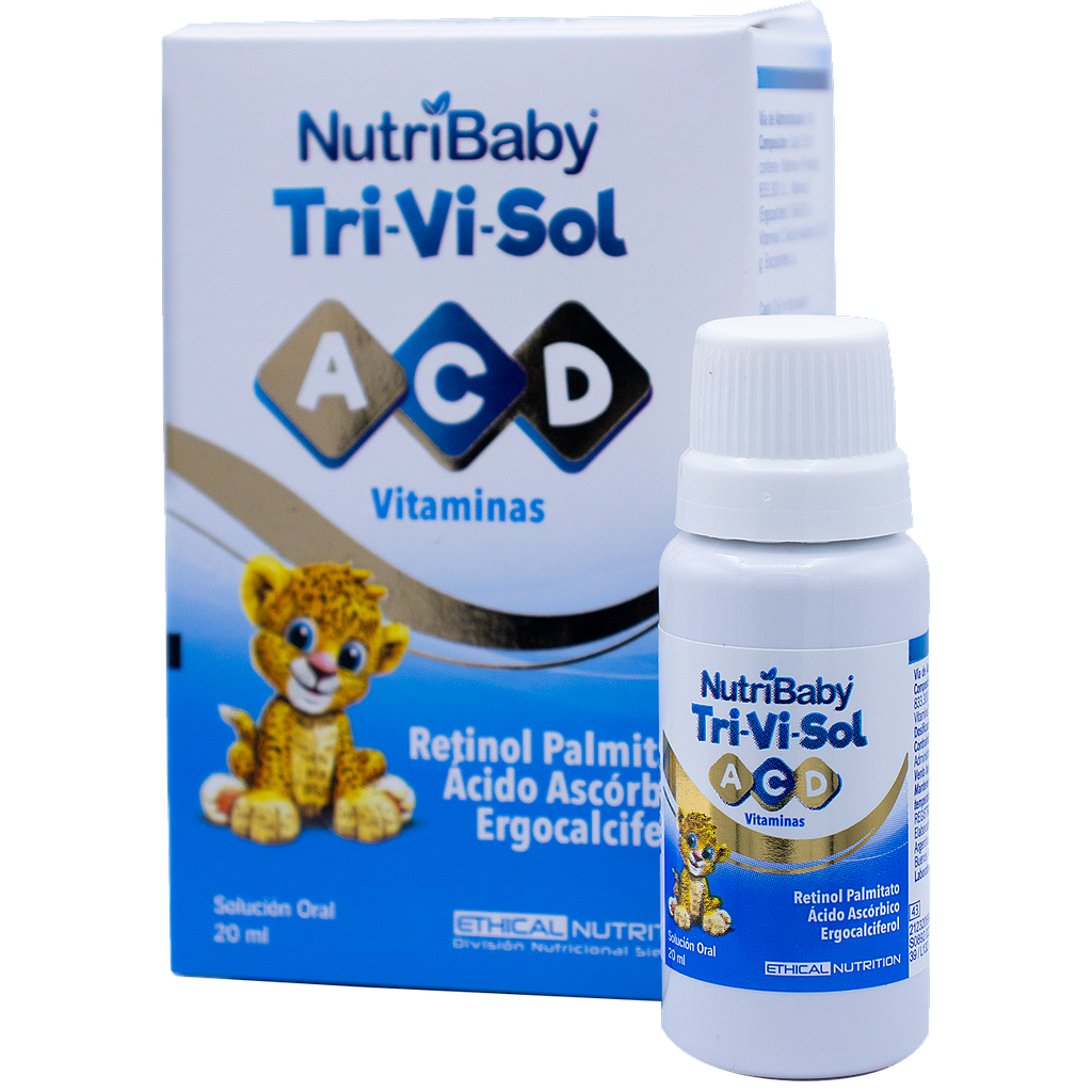 TRIVISOL SOL-ORALx833.300/166.600UI/8300MGx20ML