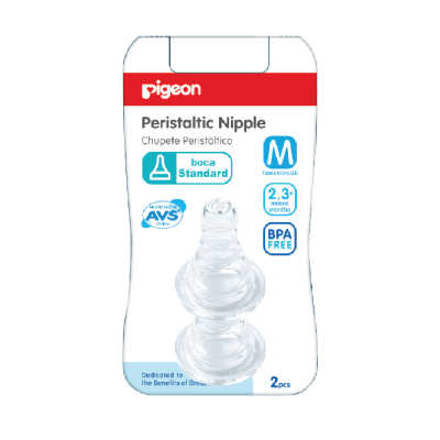 CHUPON PIGEON BOCA STANDAR PERISTALTICO Mx2